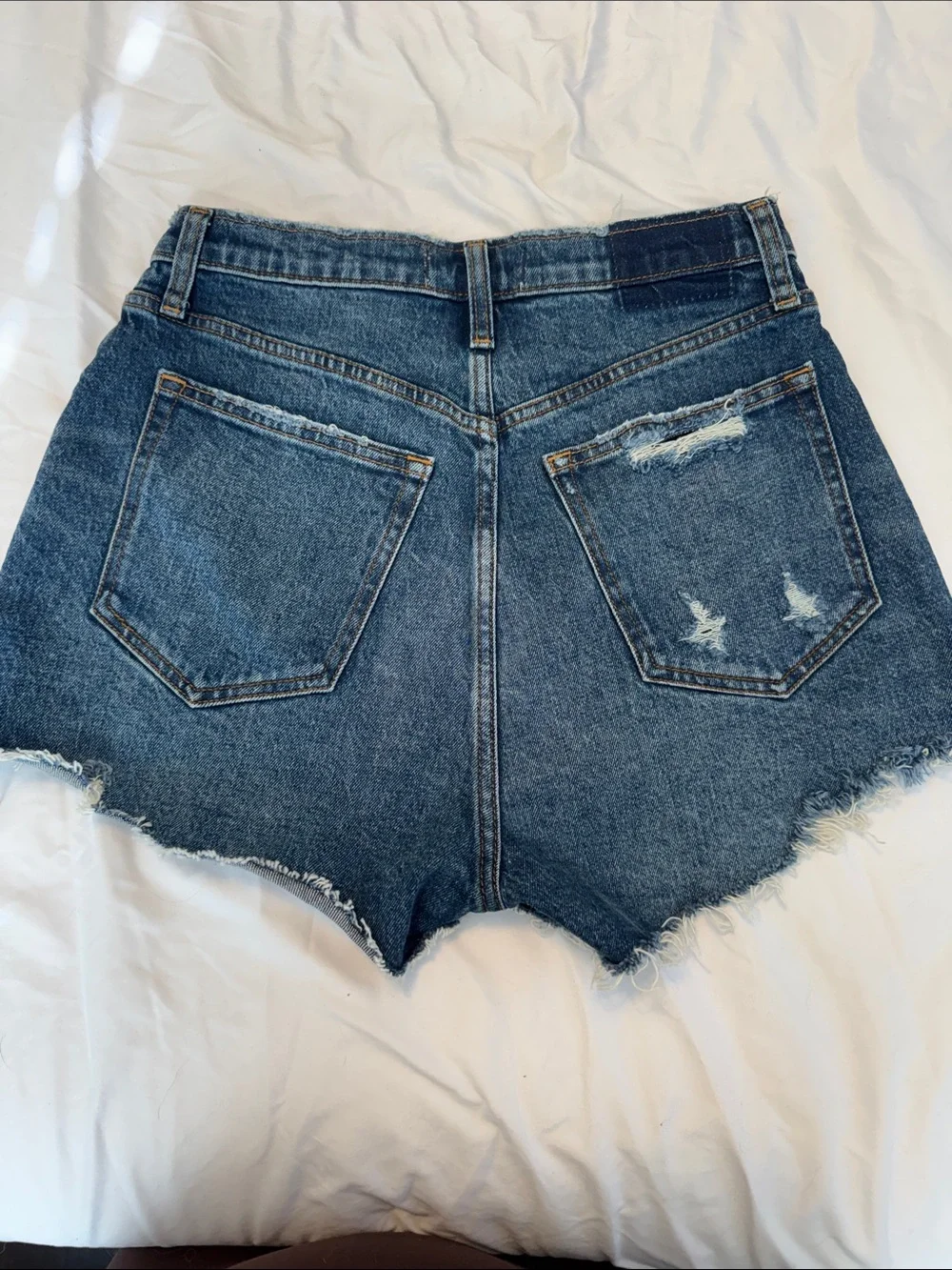 Abercrombie High Rise Mom Short